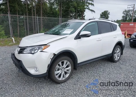 2014 Toyota Rav4 Limited из США, поврежденный, VIN 2T3DFREV1EW139226